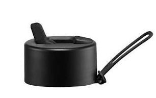 Frank Green flip straw lid - black