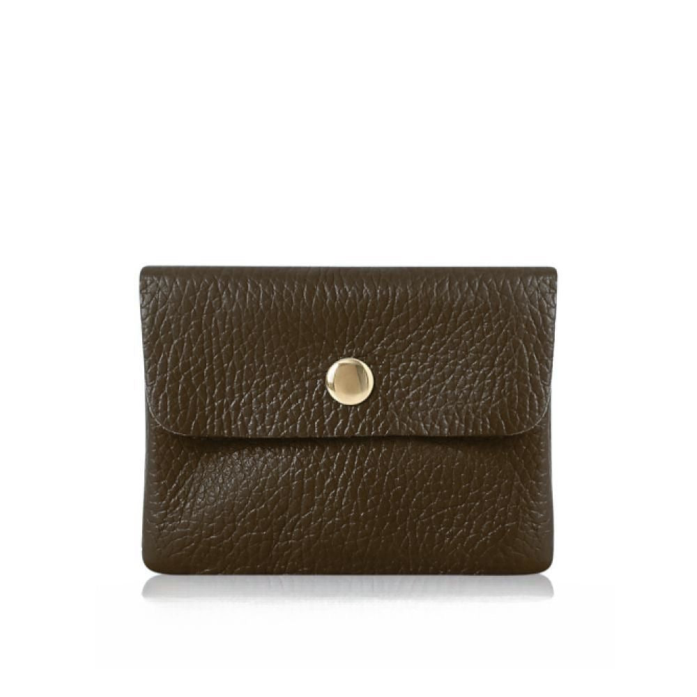 Dark brown coin purse