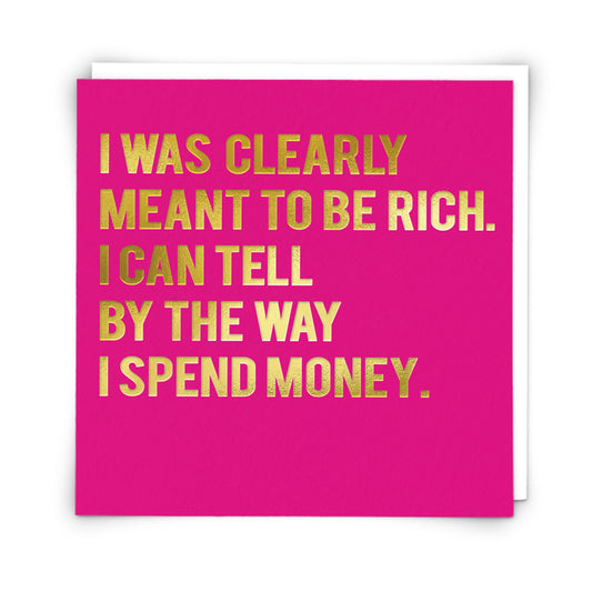Cards - Spend money