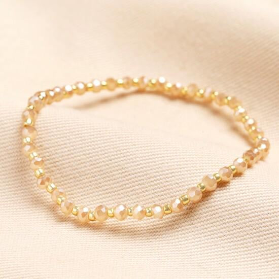 Miyuki birthstone beaded bracelet
