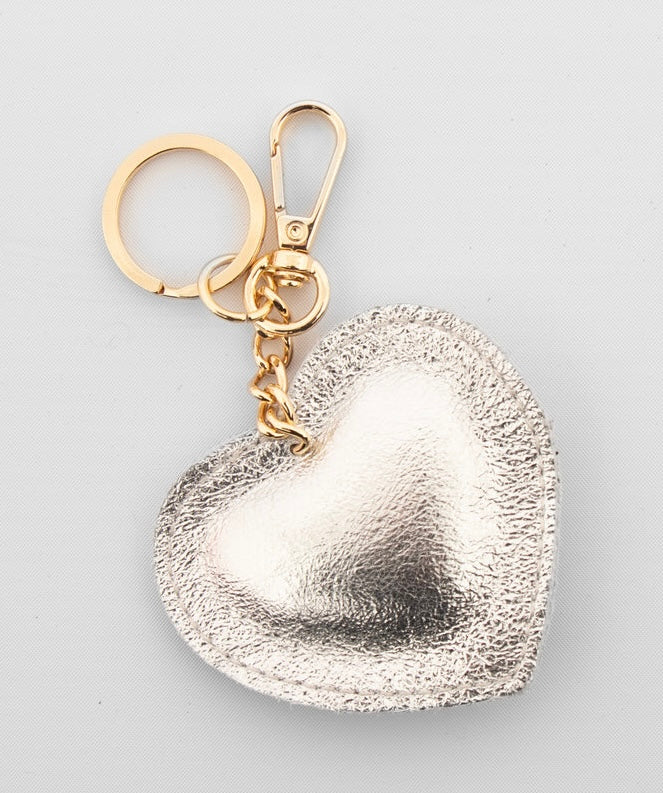 Silver Heart Keyring