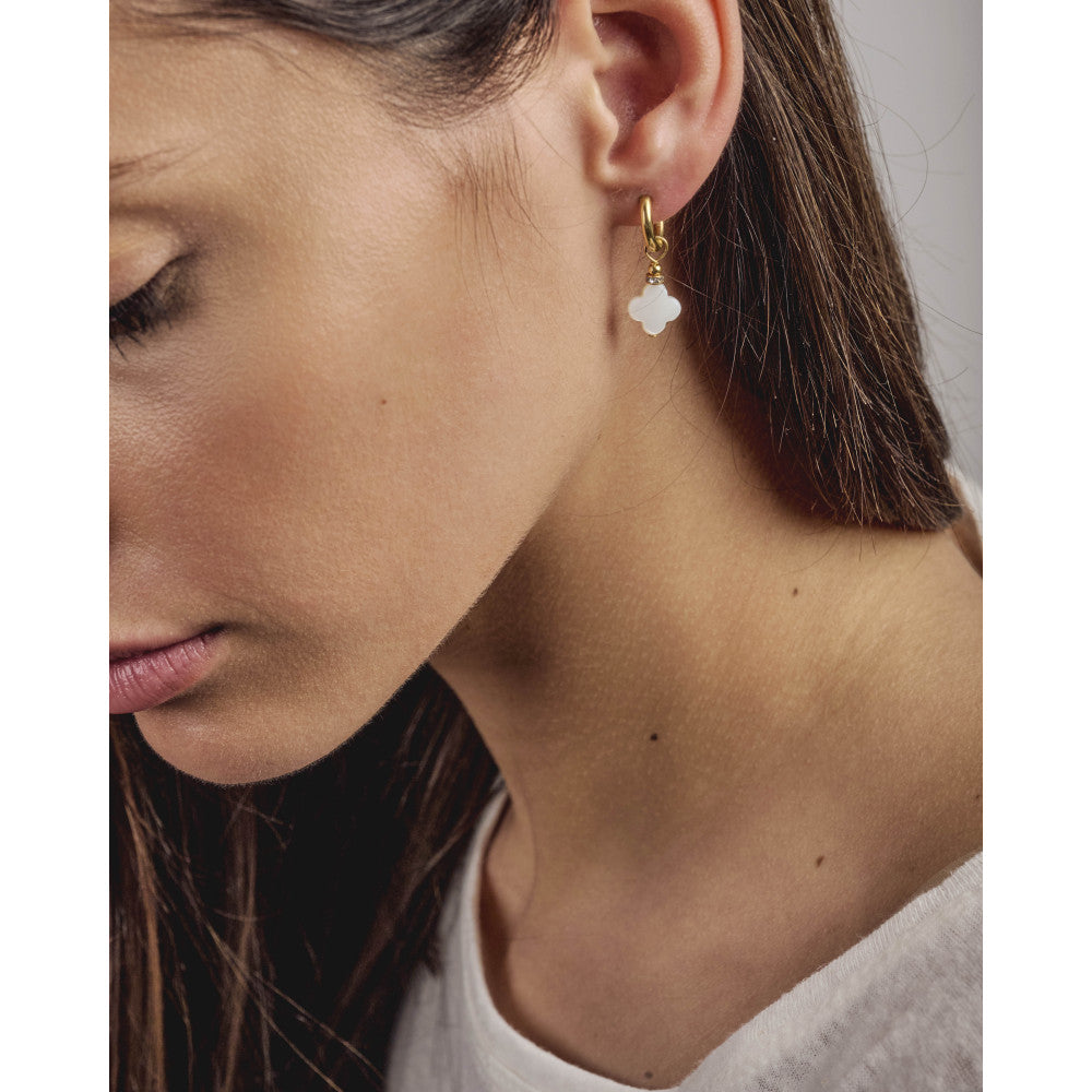 by garance Tulo earrings - clover