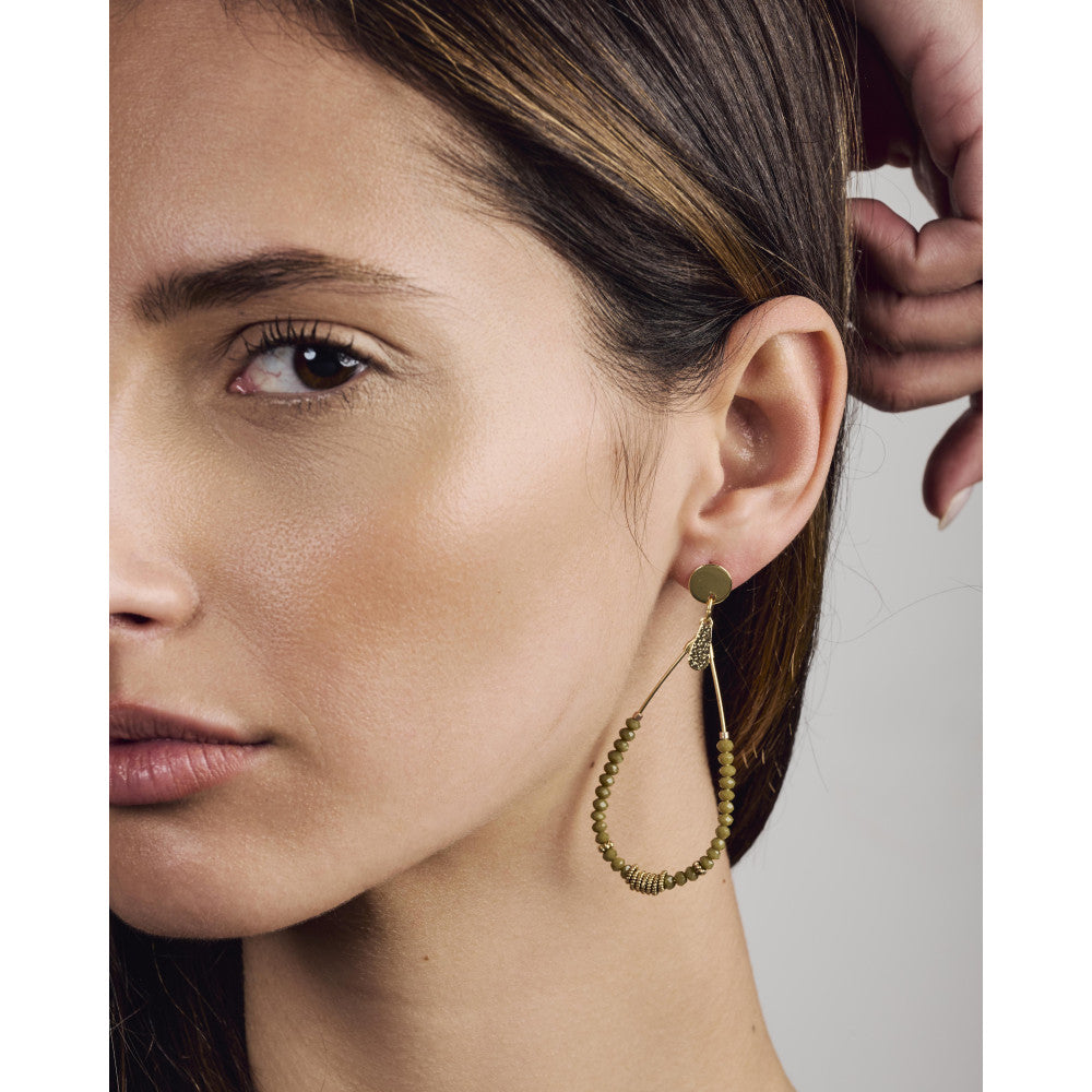 by garance Bory earrings - light blue