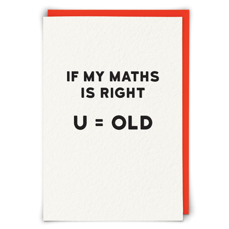 Cards - U Old