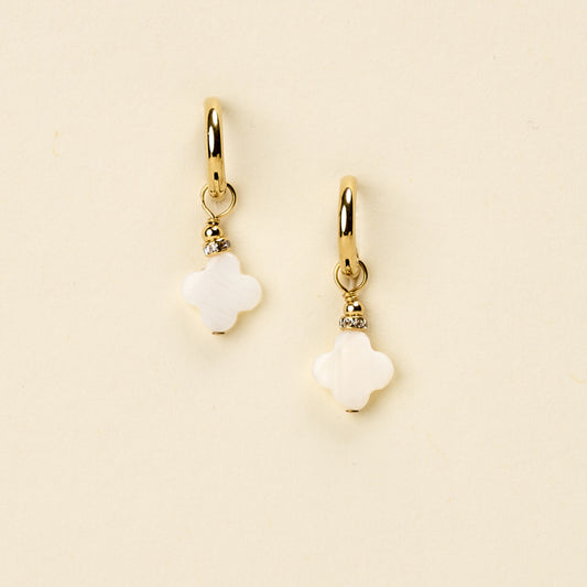 by garance Tulo earrings - clover