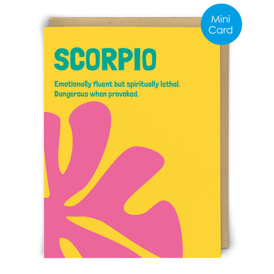 Cards - Scorpio