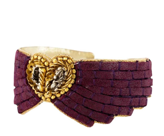 Nahua Ange Bangle - Burgundy