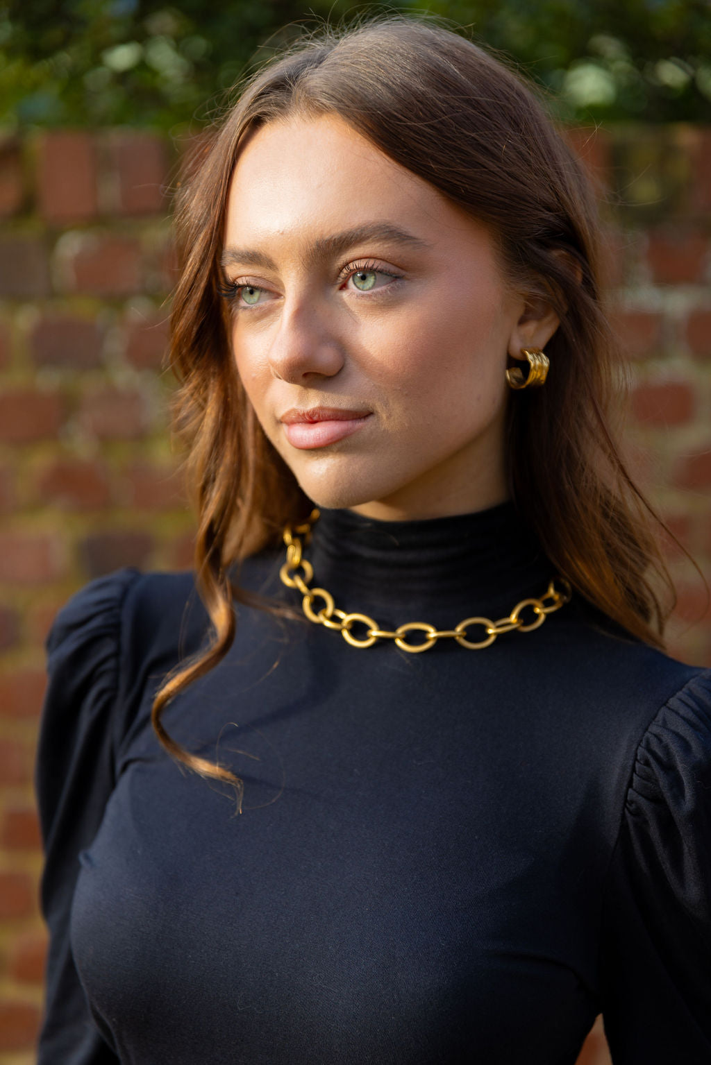 Statement Chunky Gold Necklace
