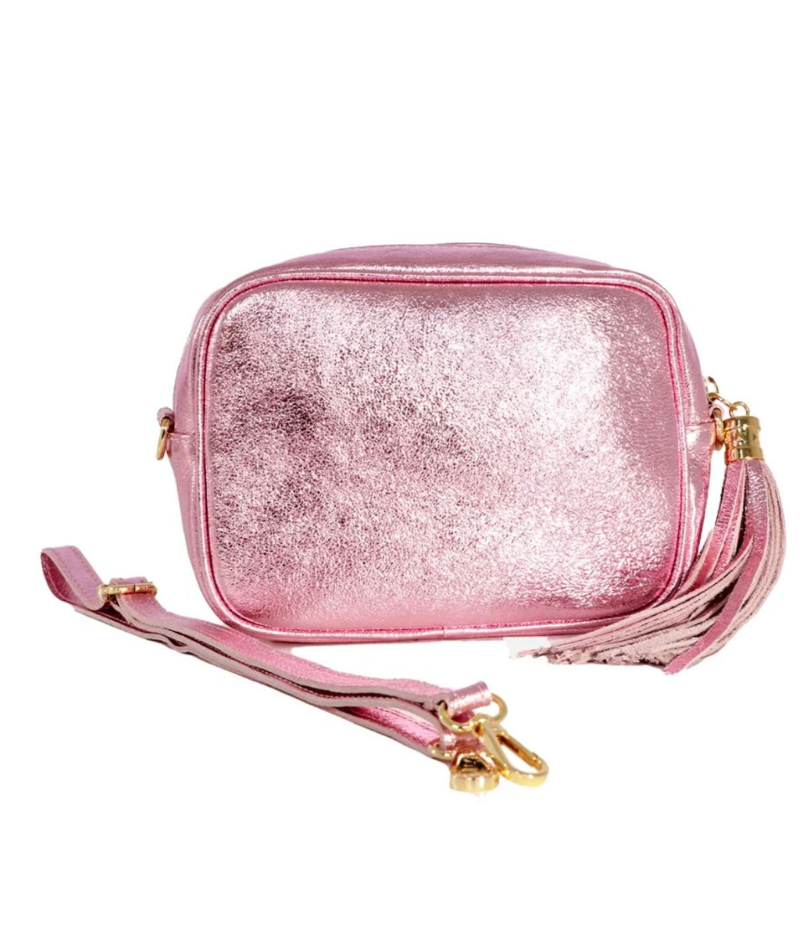 Frosted Pink Box Bag