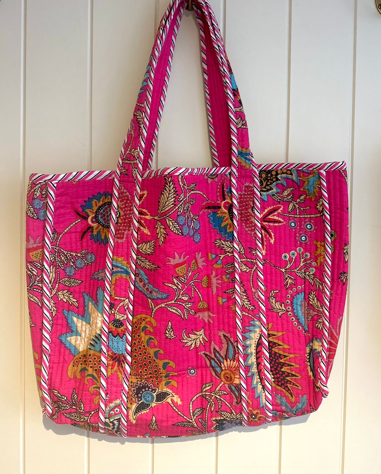 Indian tote bag - paisley print