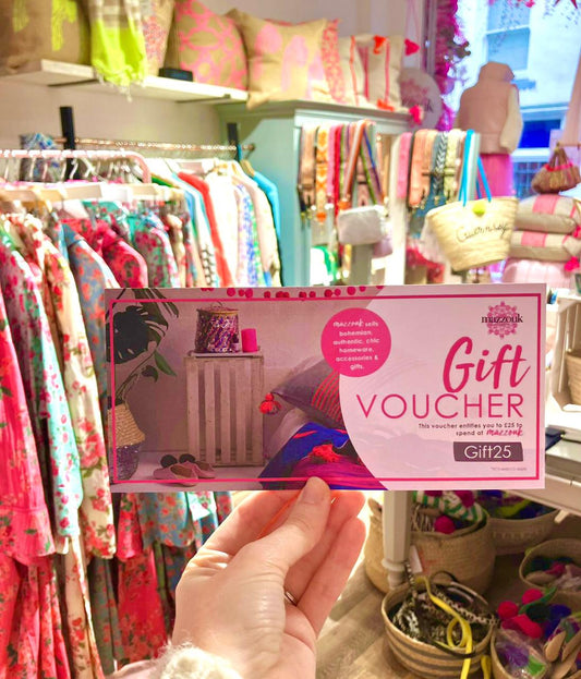 Gift vouchers