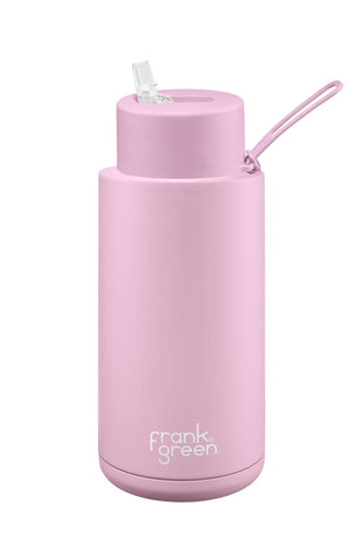 Frank Green 1L ceramic water bottle - lilac
