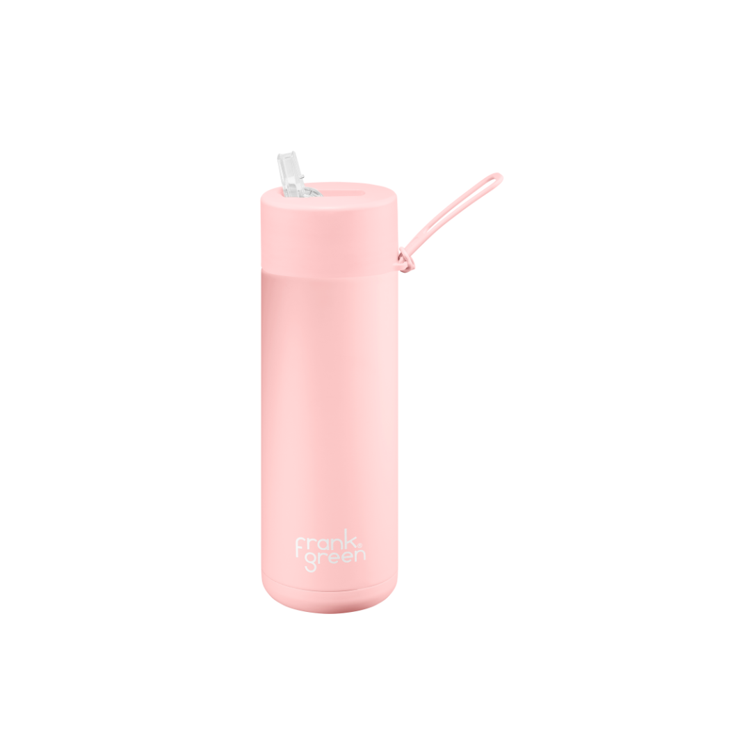 Frank Green 20oz Ceramic Water Bottle - Pale Pink