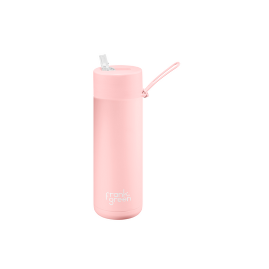 Frank Green 20oz Ceramic Water Bottle - Pale Pink