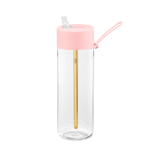 Frank Green Original Reusable Water Bottle - Pale Pink