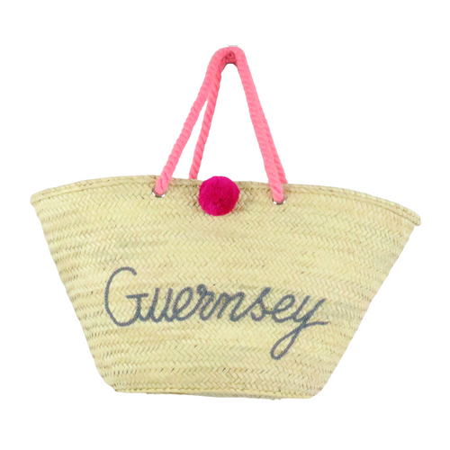 Guernsey Beach Basket - Rope Handles