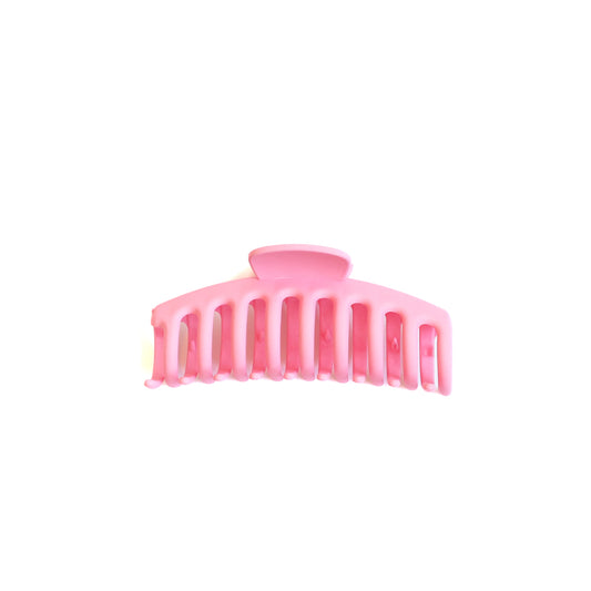 Barbie Pink Soft Touch Large Claw Clip