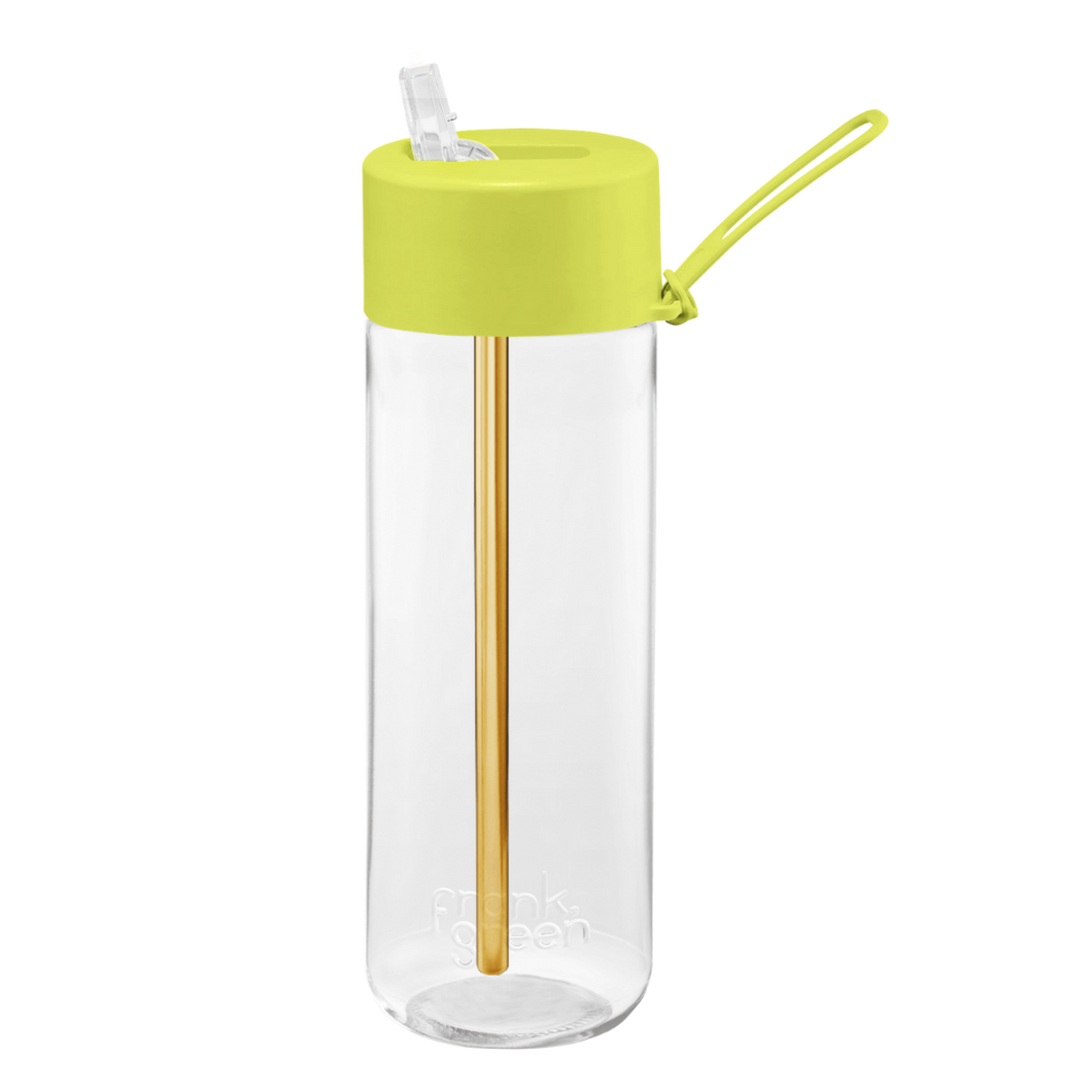 Frank Green Original Reusable Water Bottle - Neon Yellow
