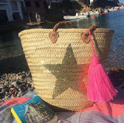 Gold Star Beach Basket