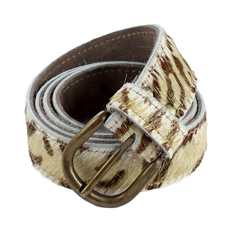 Leather Belt - Tiger